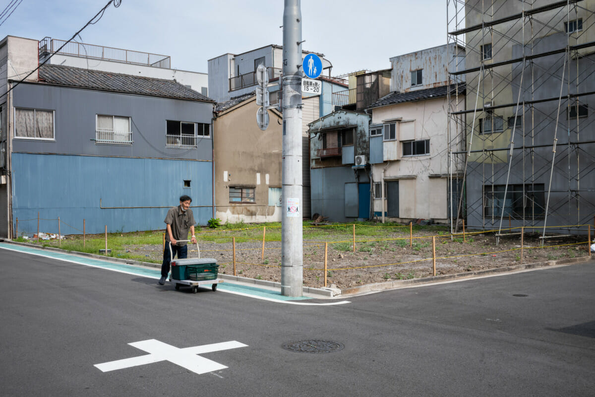 The past life of a now demolished Tokyo street corner