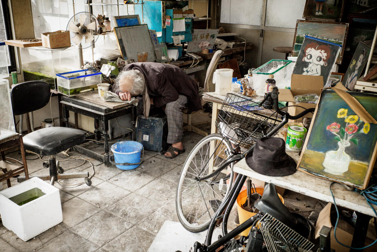 Japan A portrait of the artist as an old man