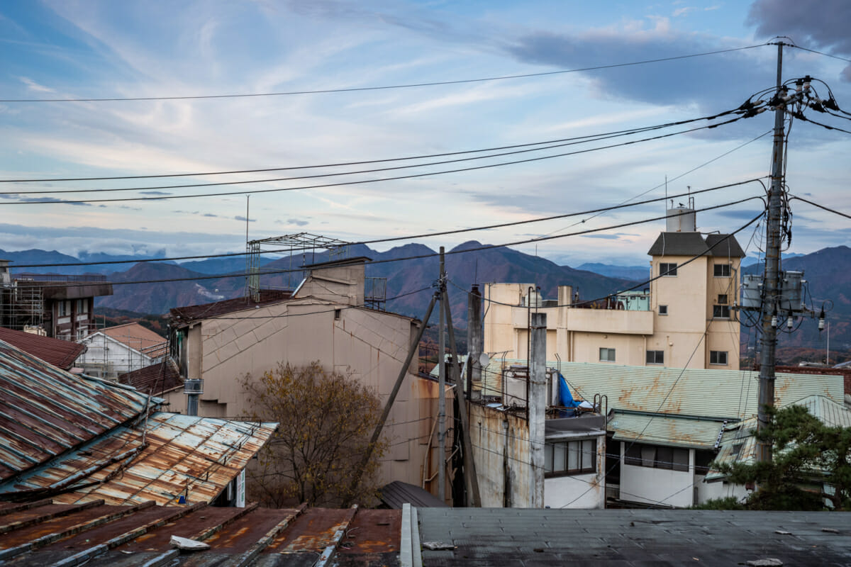 abandoned Japanese hot spring town