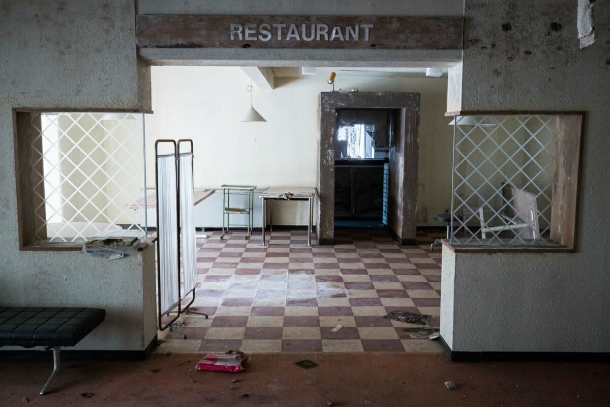 abandoned Japanese hot spring town