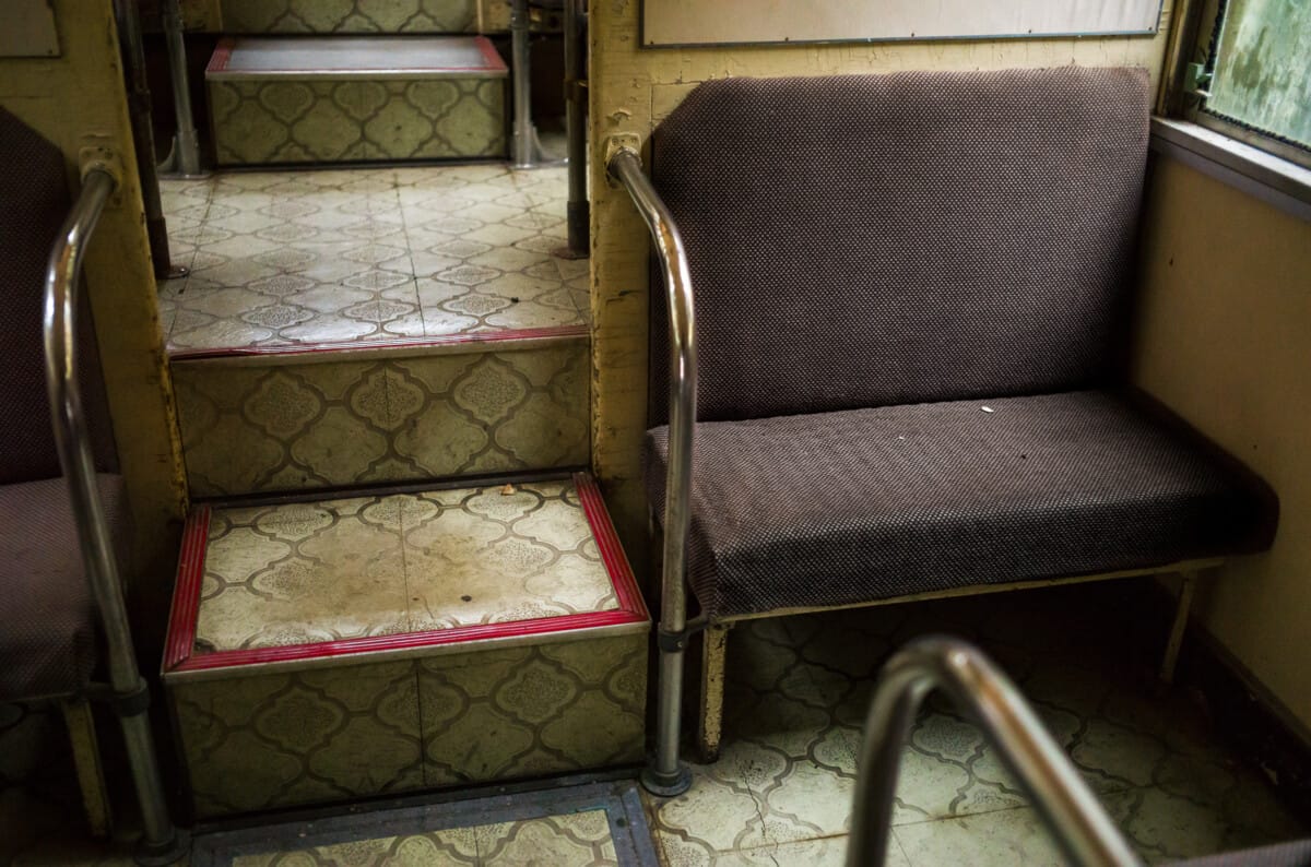 The quiet calm of an abandoned Japanese cable car station