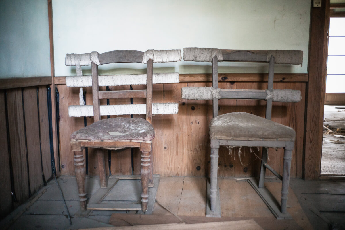 abandoned old Japanese clinic