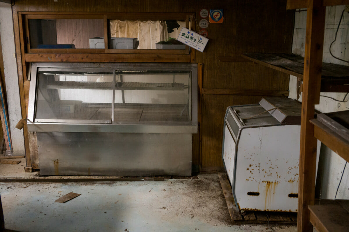 long-abandoned Japanese mountain apartment complex