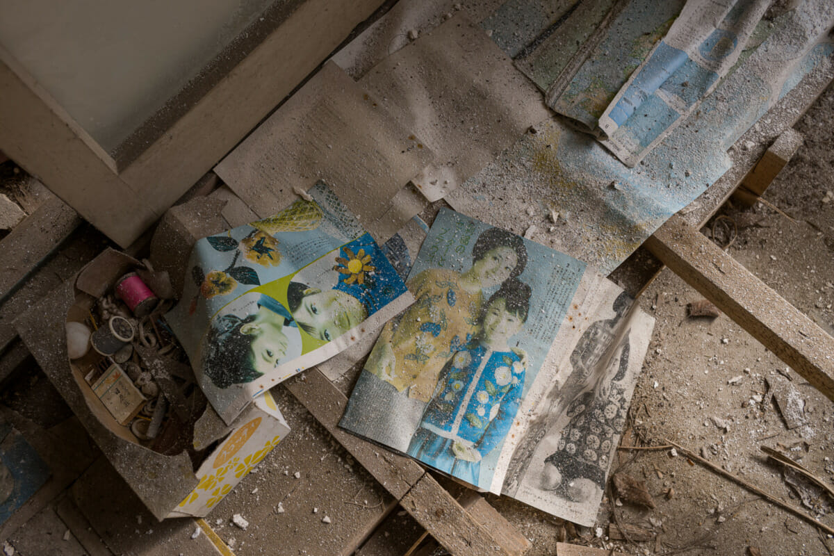 long-abandoned Japanese mountain apartment complex