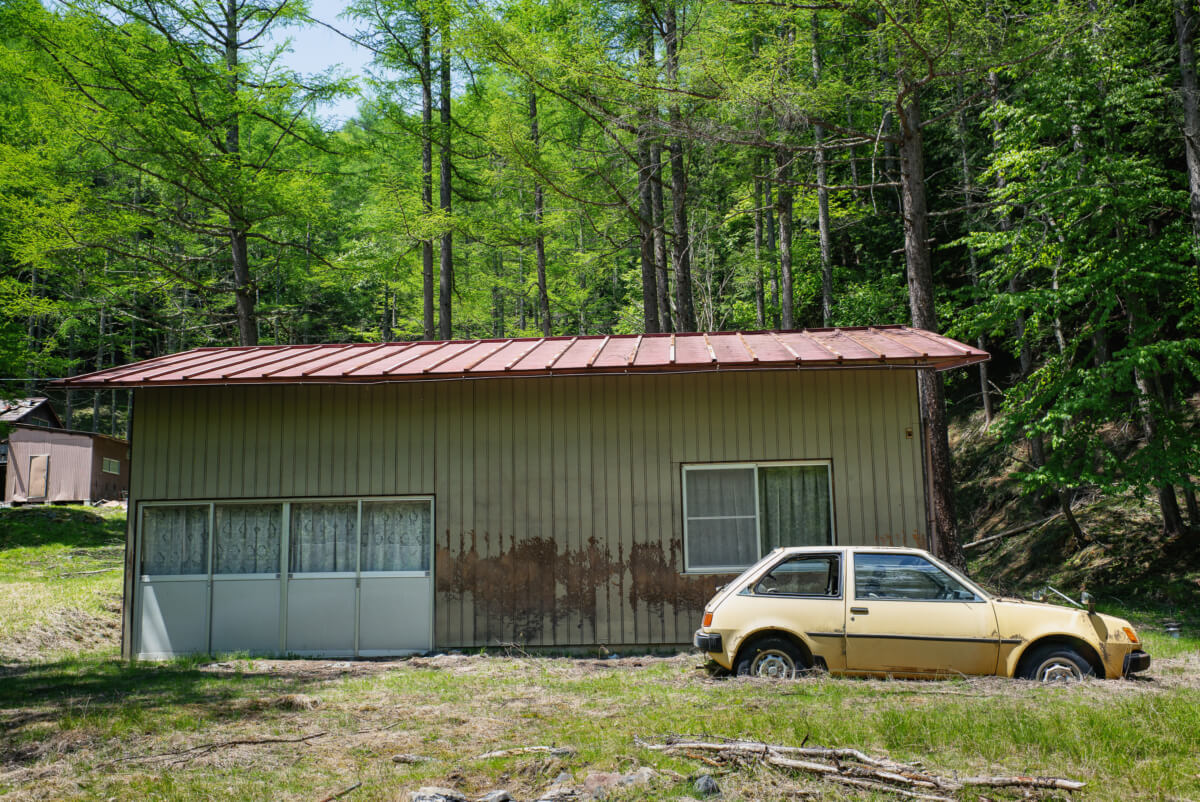 photographs from an abandoned Japanese village