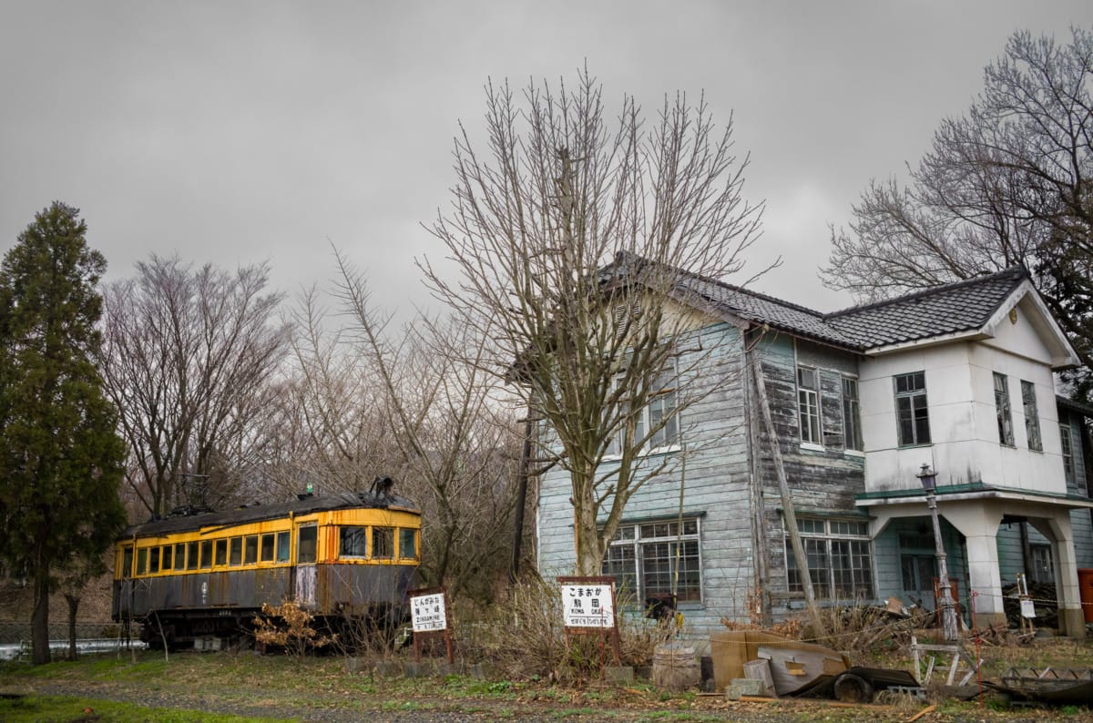 abandoned and beautifully decayed old train