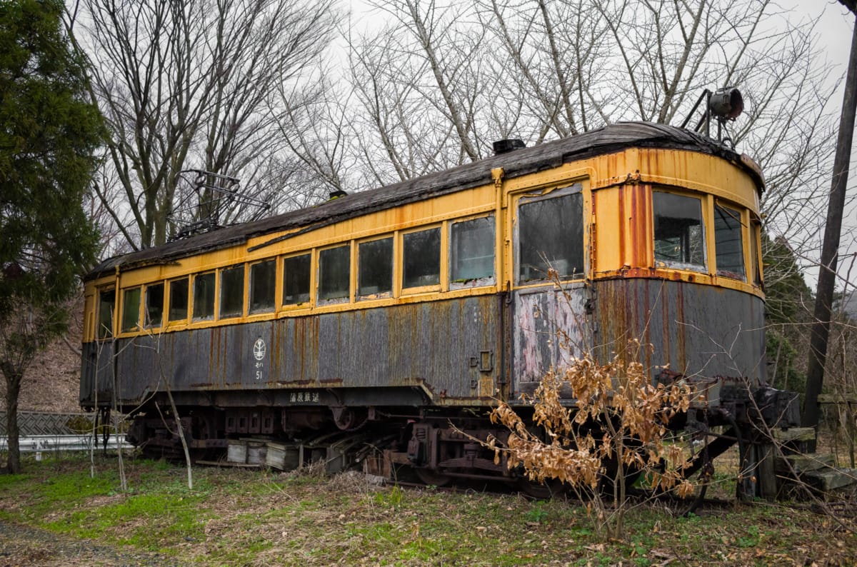 abandoned and beautifully decayed old train