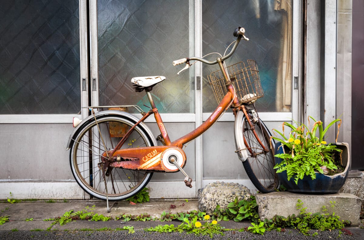 Abandoned Tokyo bicycles