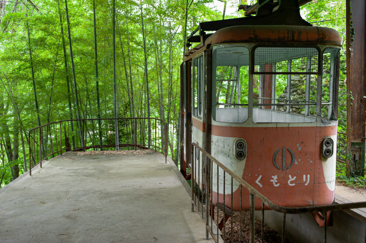 long-abandoned and beautiful tokyo cable cars