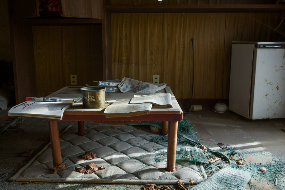 An overgrown and abandoned Japanese love hotel