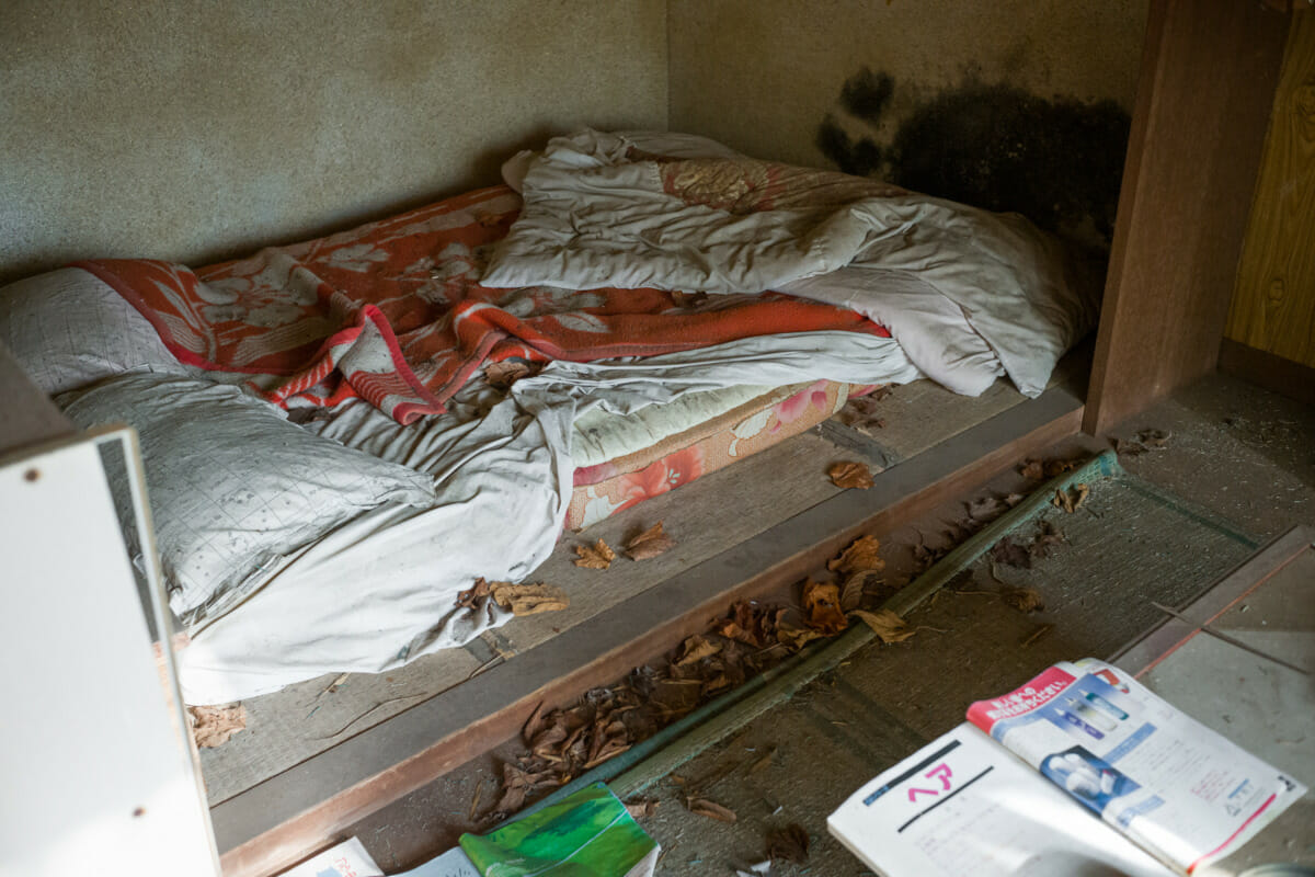 An overgrown and abandoned Japanese love hotel