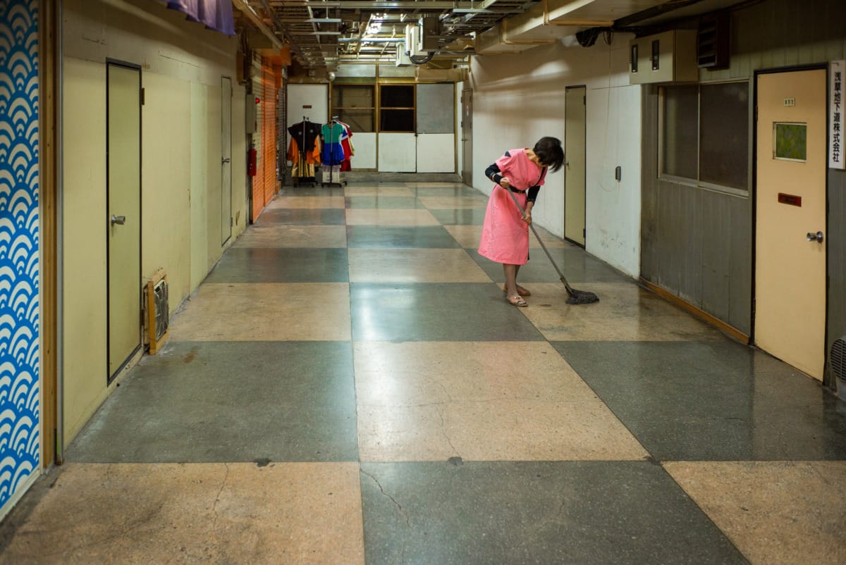 An old part of Tokyo’s subway system