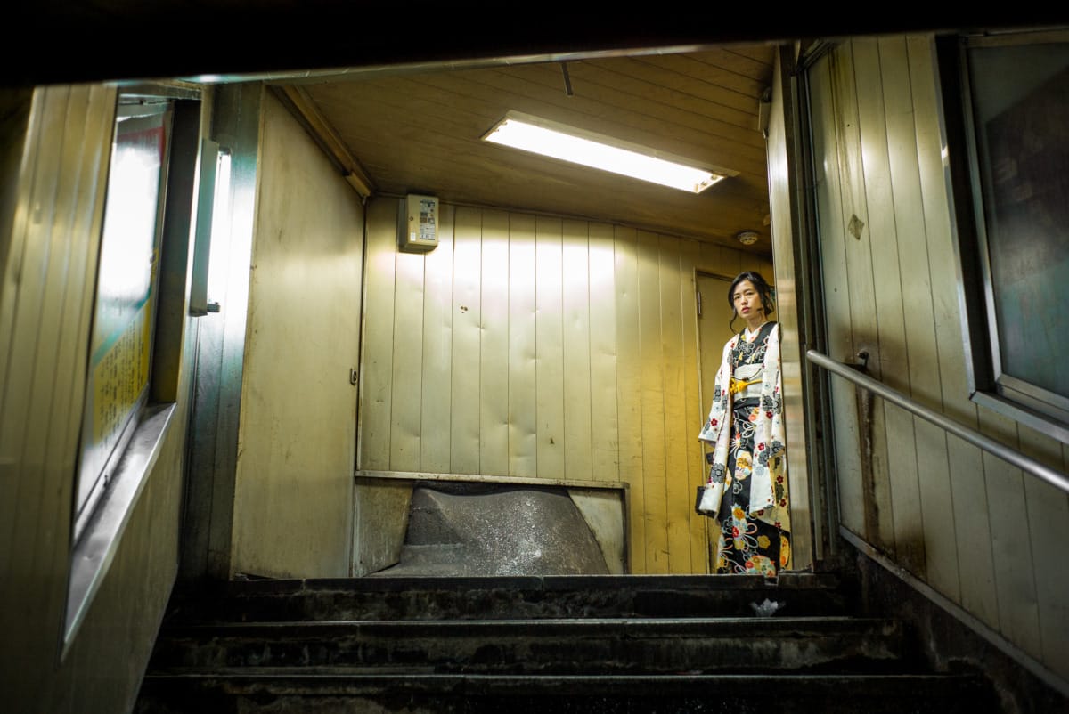 An old part of Tokyo’s subway system