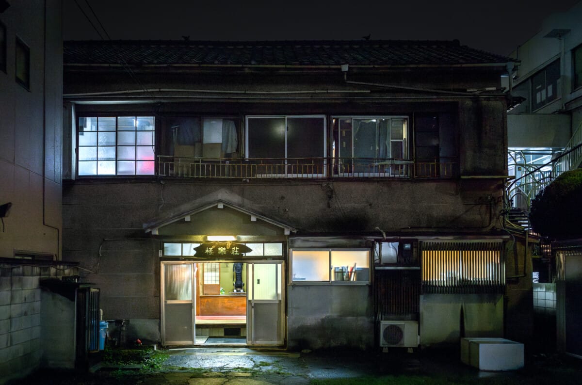 Colourful and quiet Tokyo night scenes