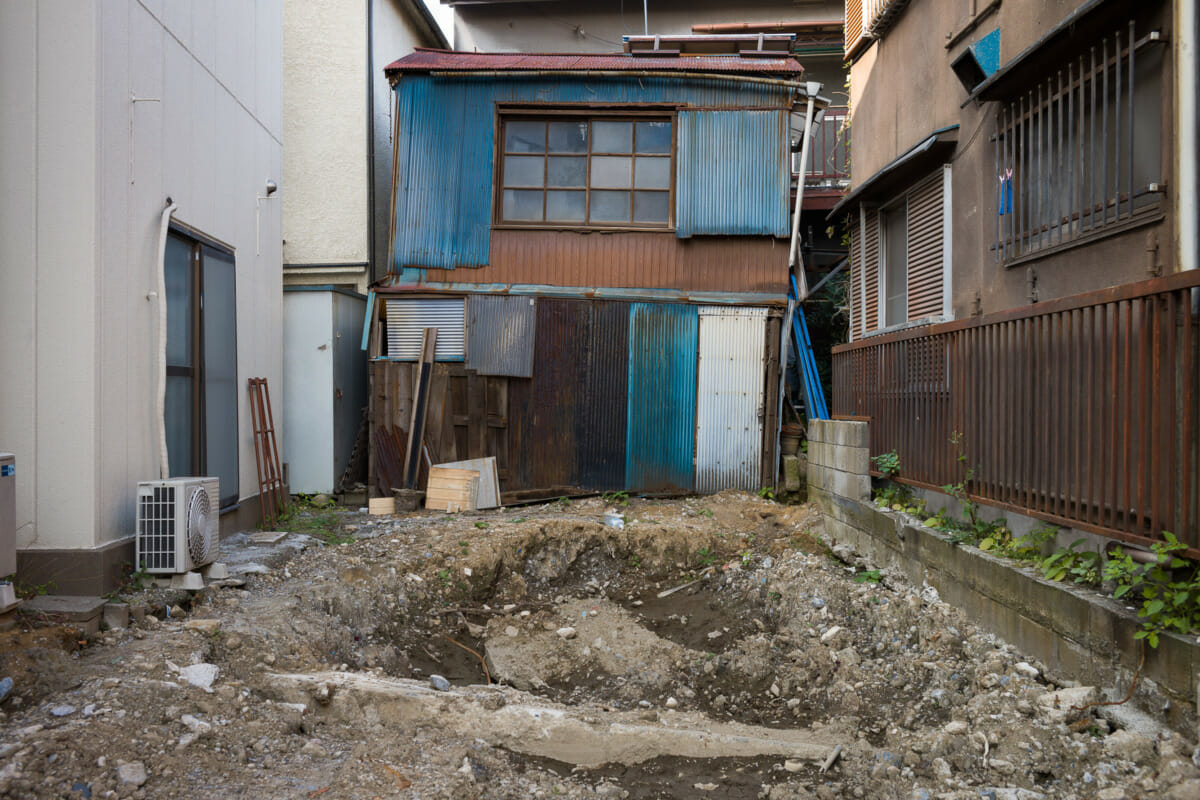 The demolition of old Tokyo