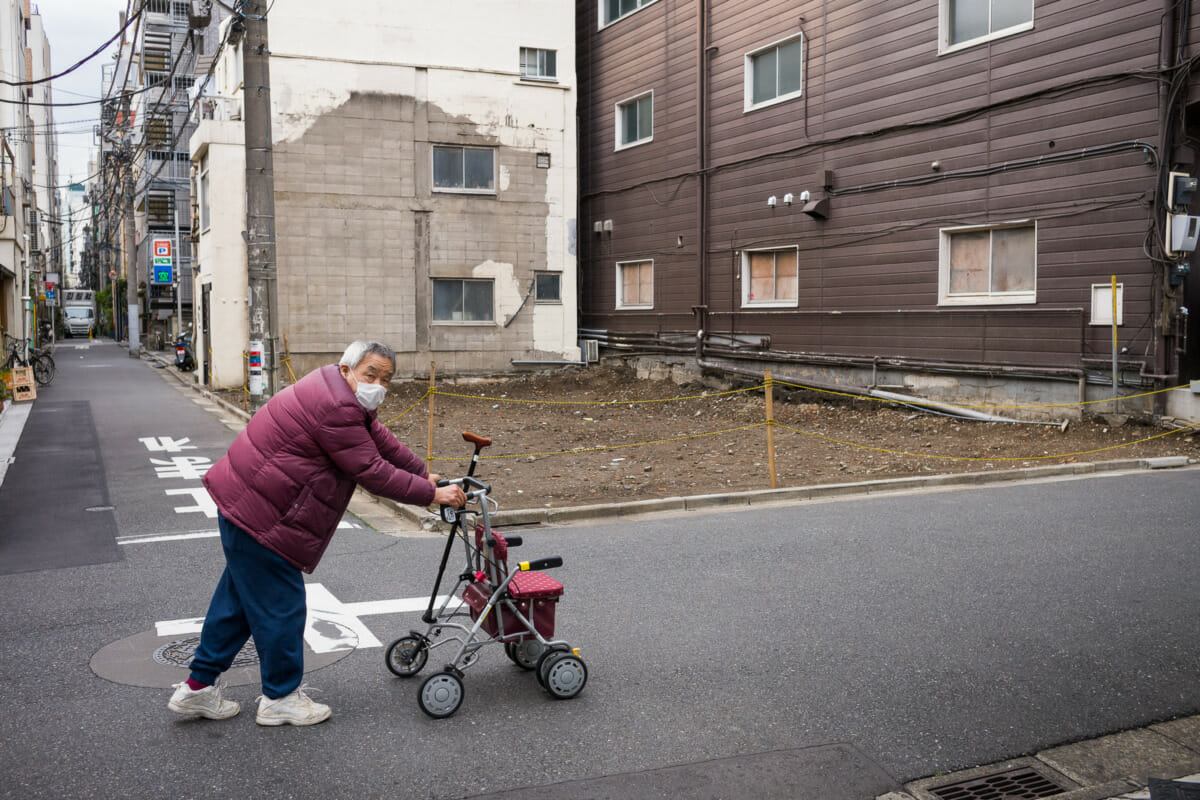 The demolition of old Tokyo