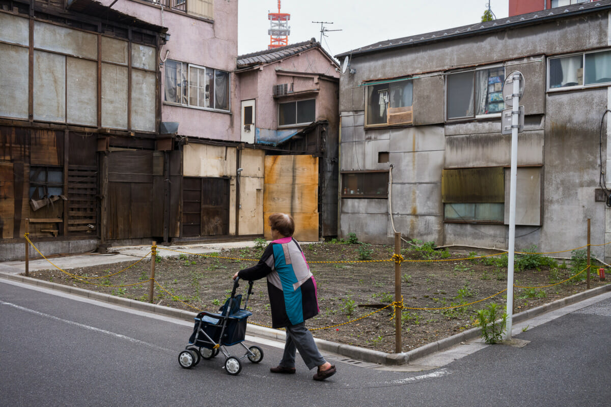 The demolition of old Tokyo