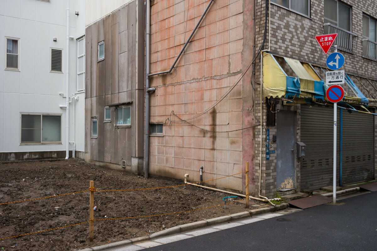 The demolition of old Tokyo