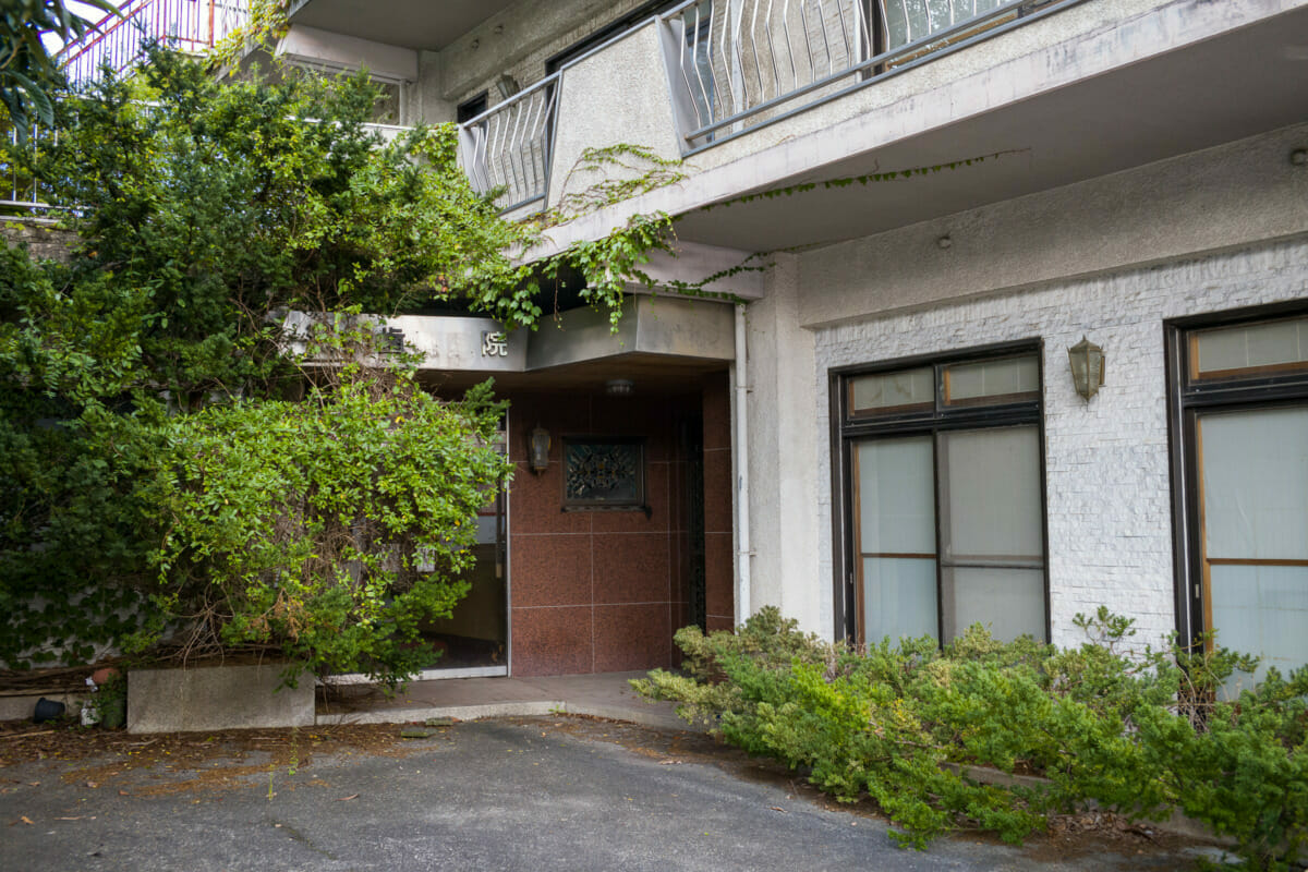 abandoned home of a Japanese dentist