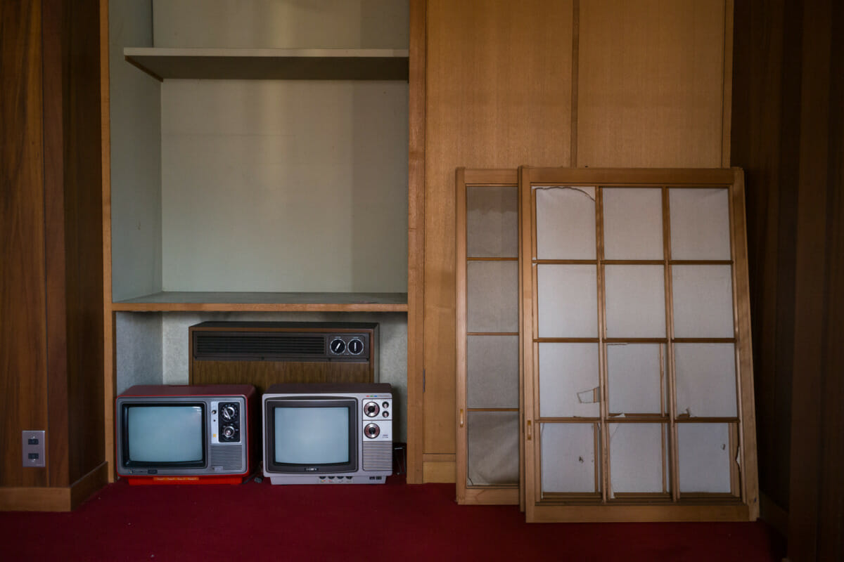 abandoned home of a Japanese dentist