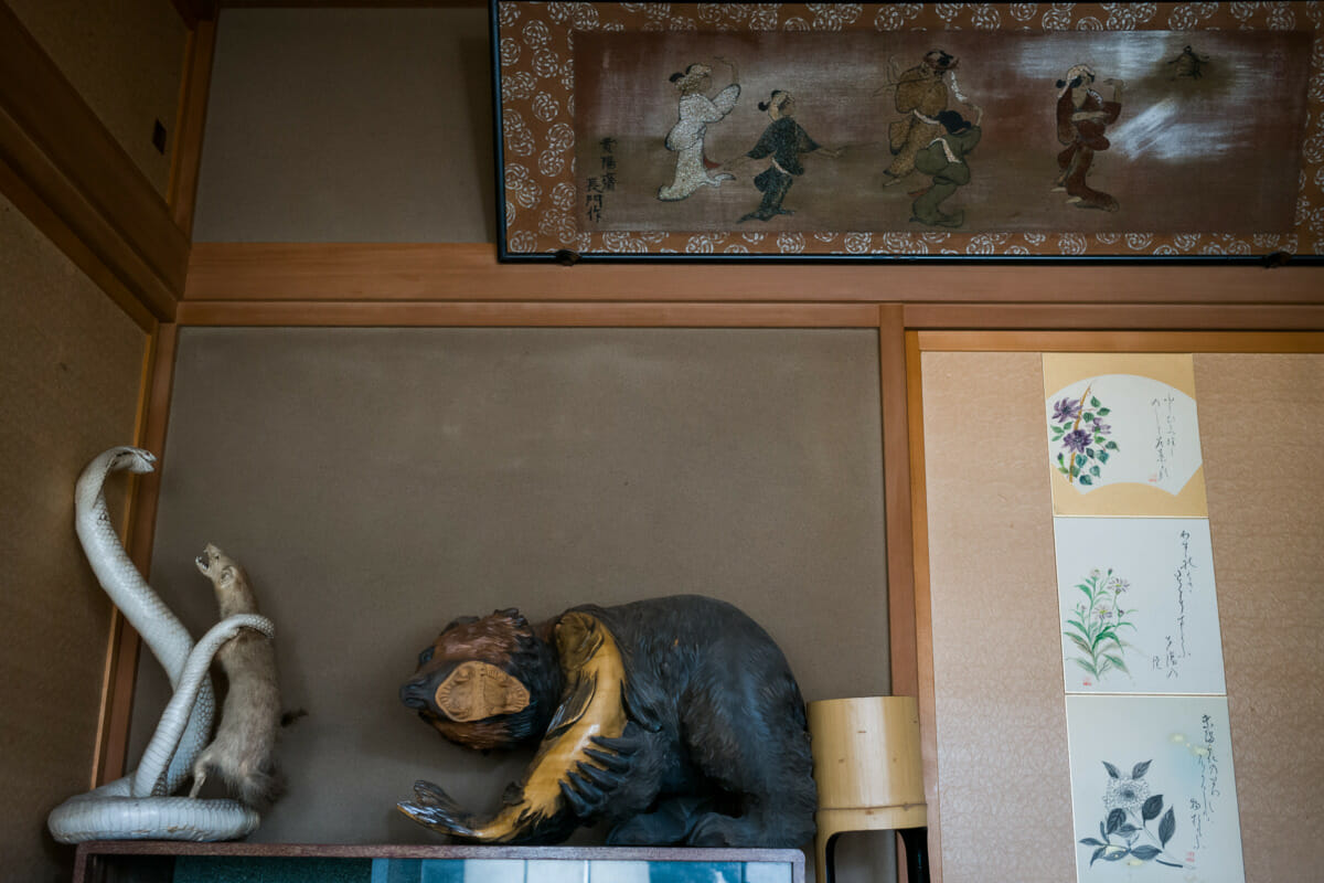 abandoned home of a Japanese dentist