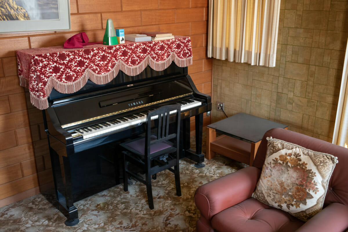 abandoned home of a Japanese dentist