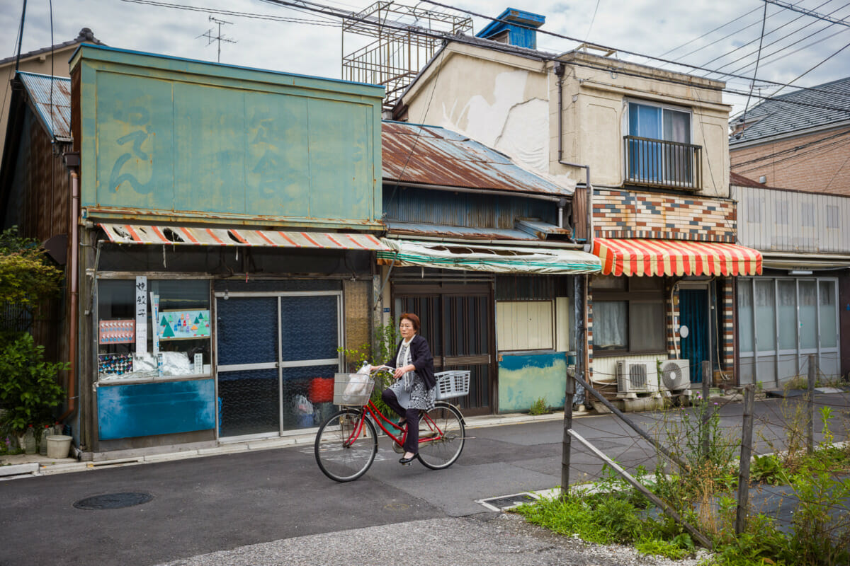 The last remnants of an old Tokyo shopping street