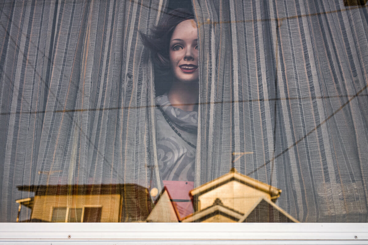 Do old shop mannequins dream of outdoor adventures