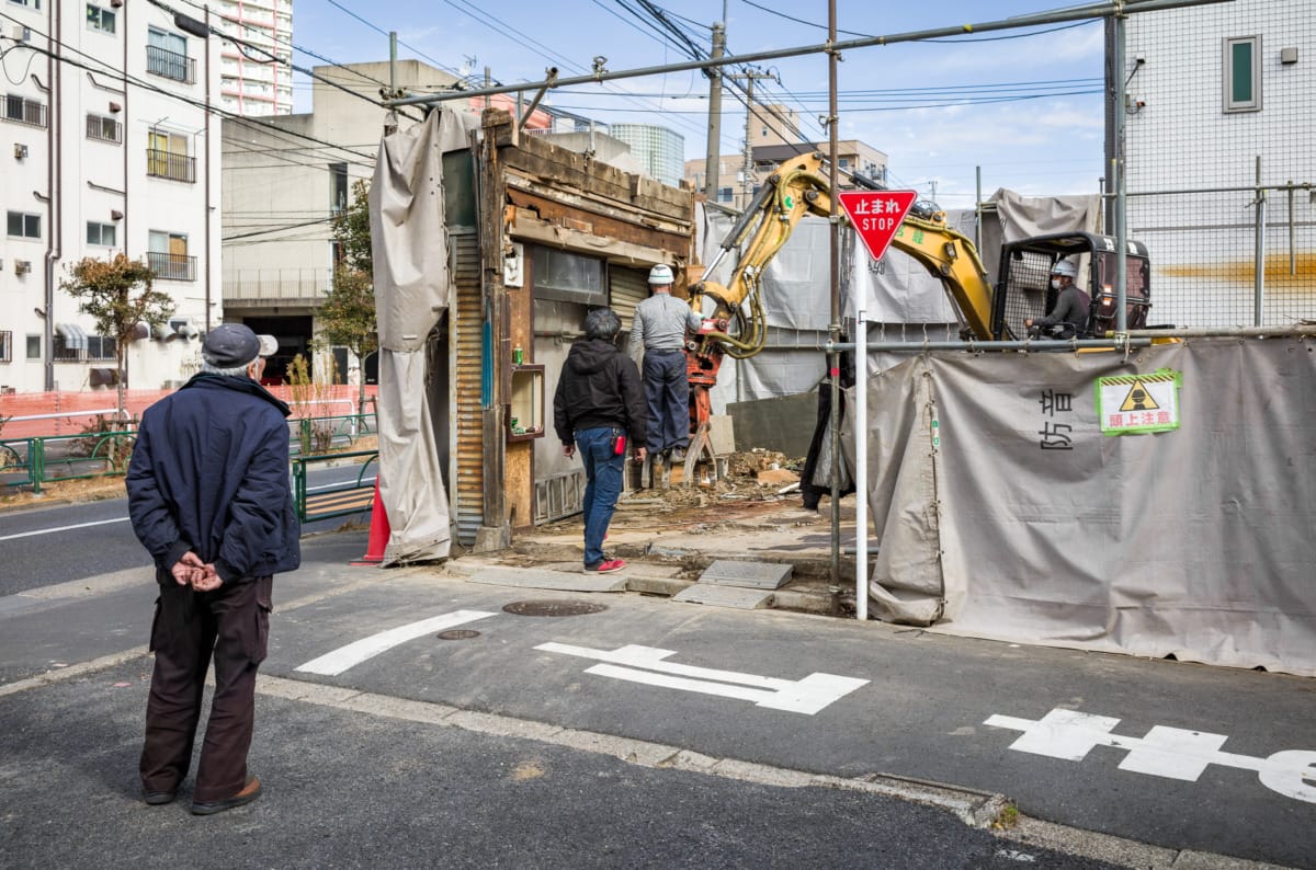 The end of a traditional old Tokyo sweet shop