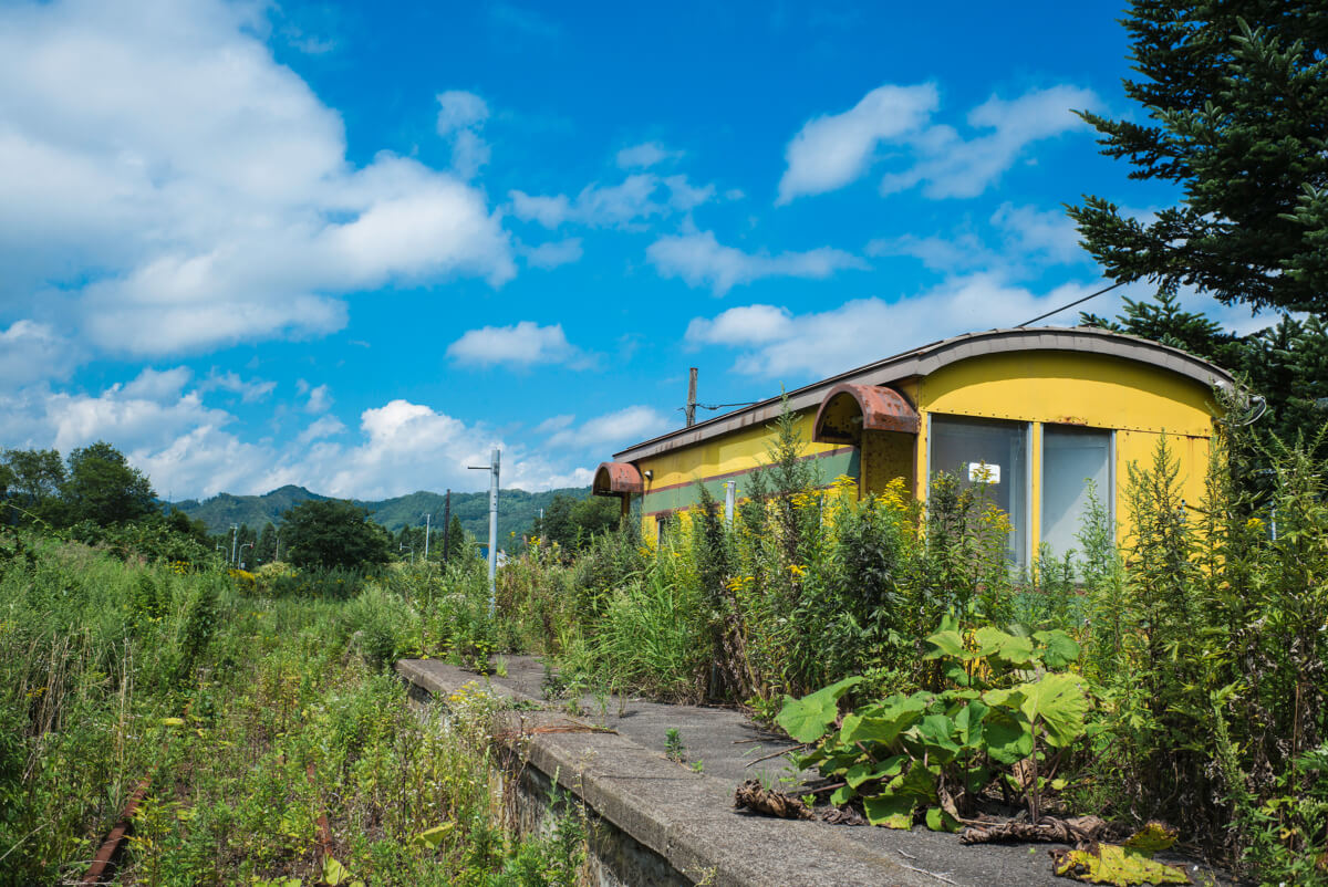 abandoned Japanese train stations