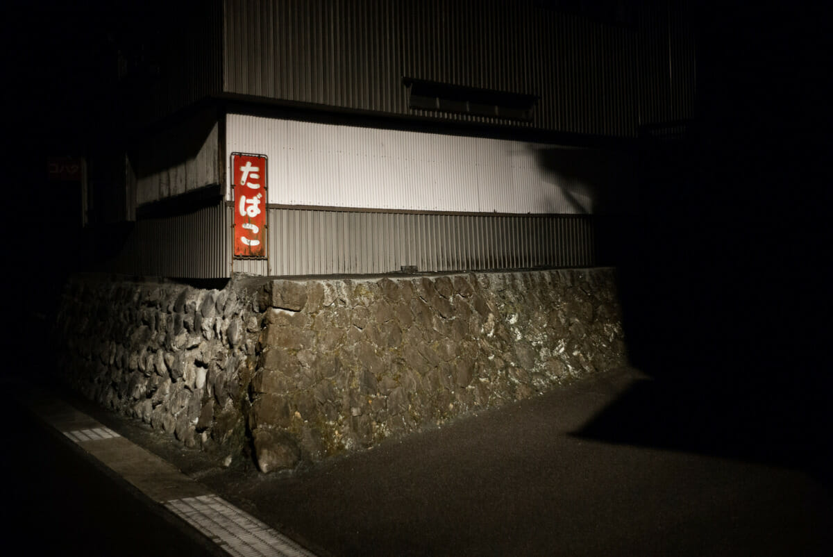 A faded and atmospheric old Japanese village