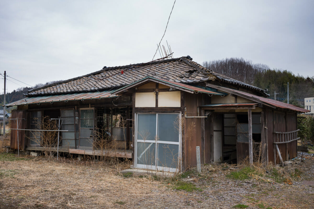 faded Japan near Tokyo