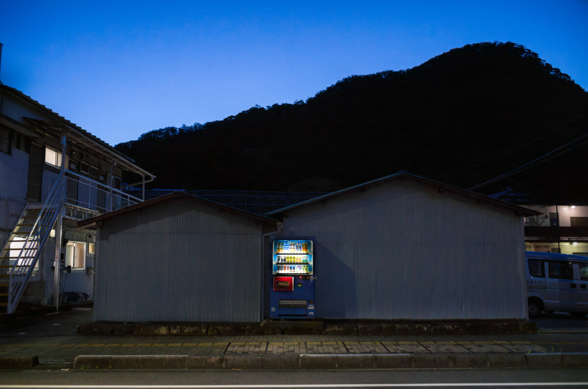 Faded scenes from a few Japanese coastal towns