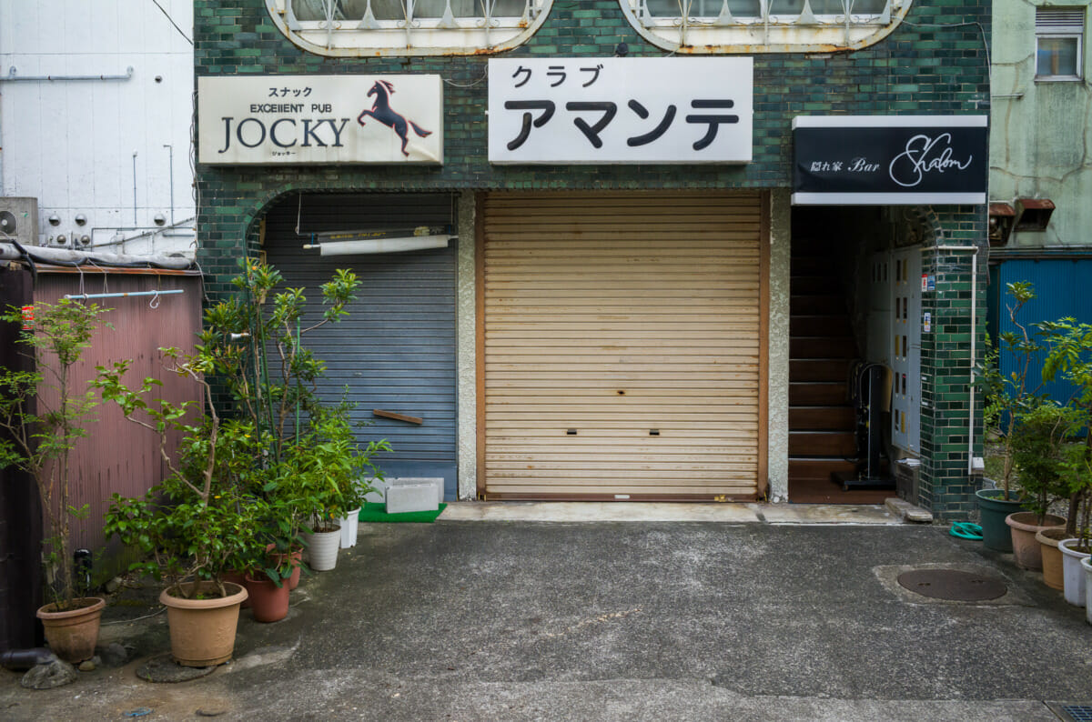 Faded scenes from a few Japanese coastal towns