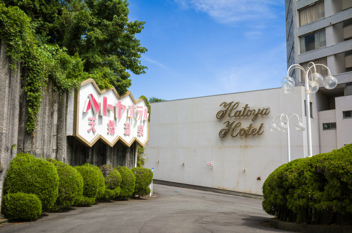 old and dated Japanese hotels