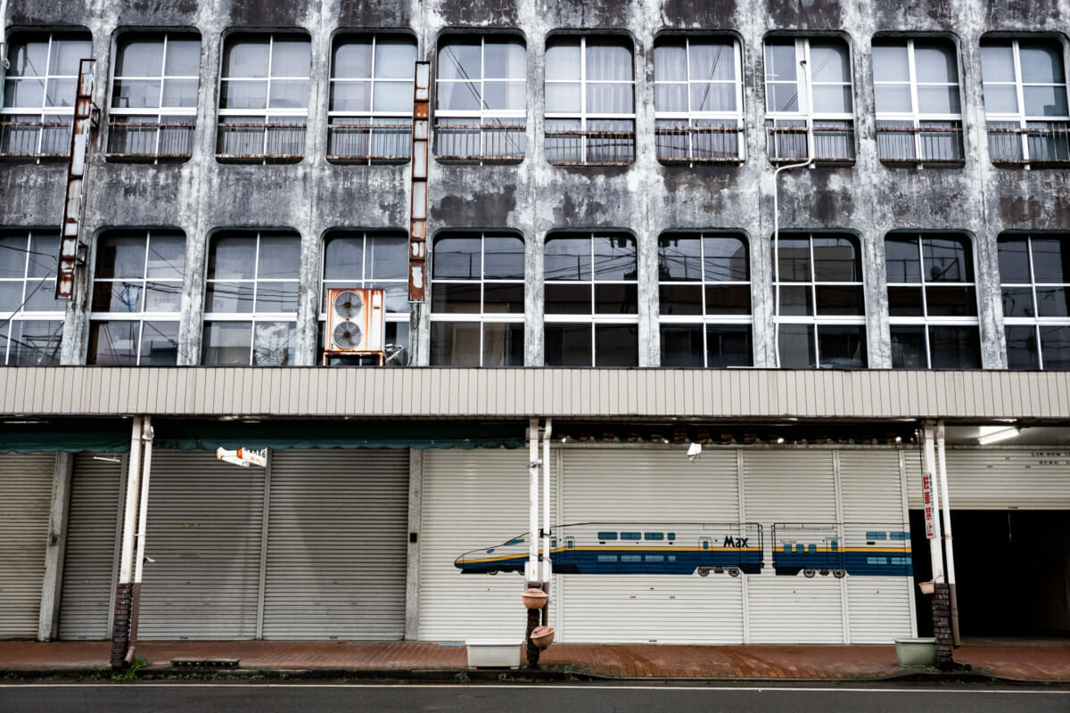 faded and empty rural Japan