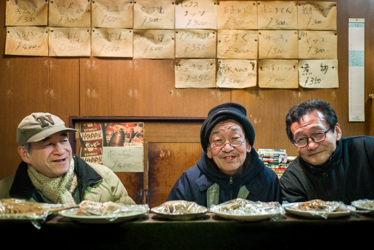 a fabulously grubby little Tokyo bar