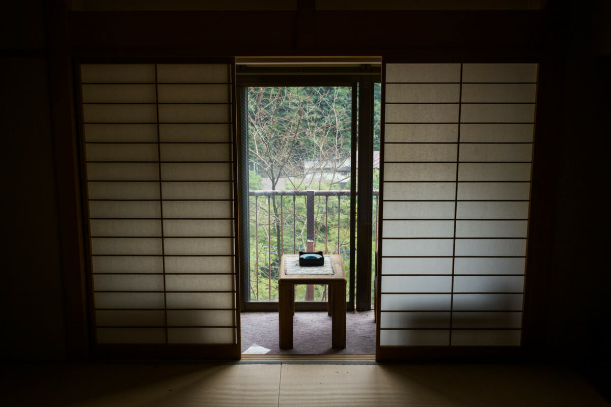 half-abandoned Japanese hot spring resort