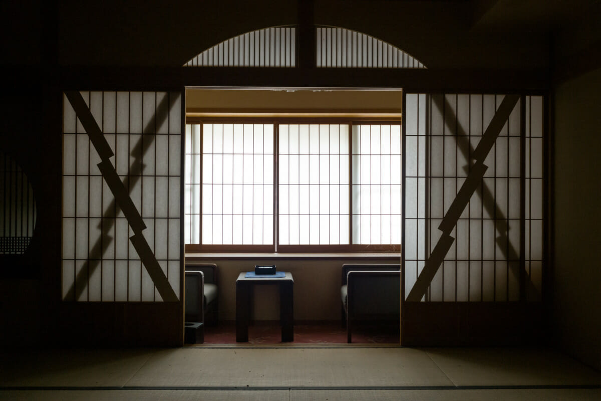 half-abandoned Japanese hot spring resort