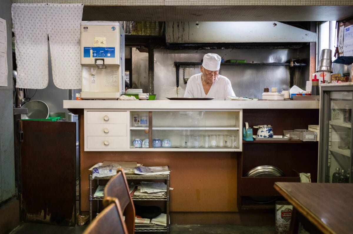 A half-century old Japanese restaurant and its elderly owners