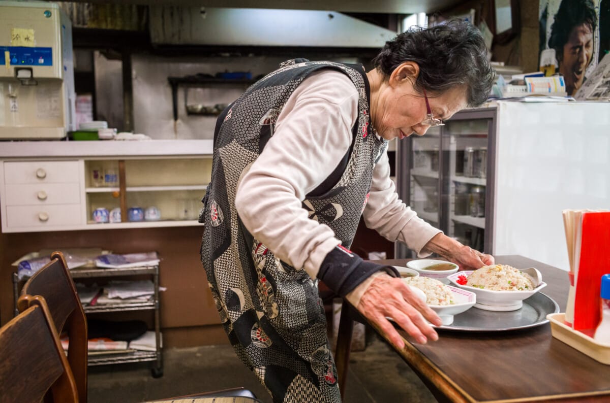 A half-century old Japanese restaurant and its elderly owners