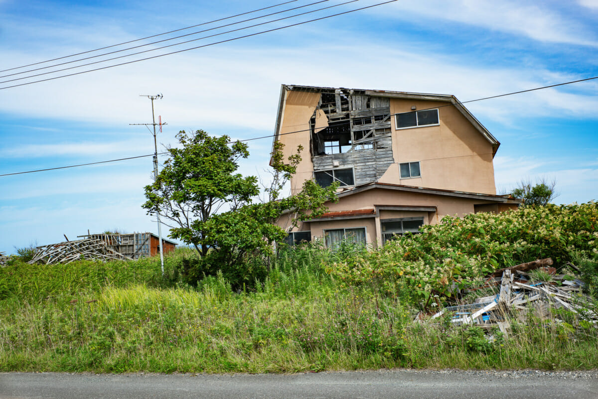 the harsh beauty of Japan's northernmost coastline