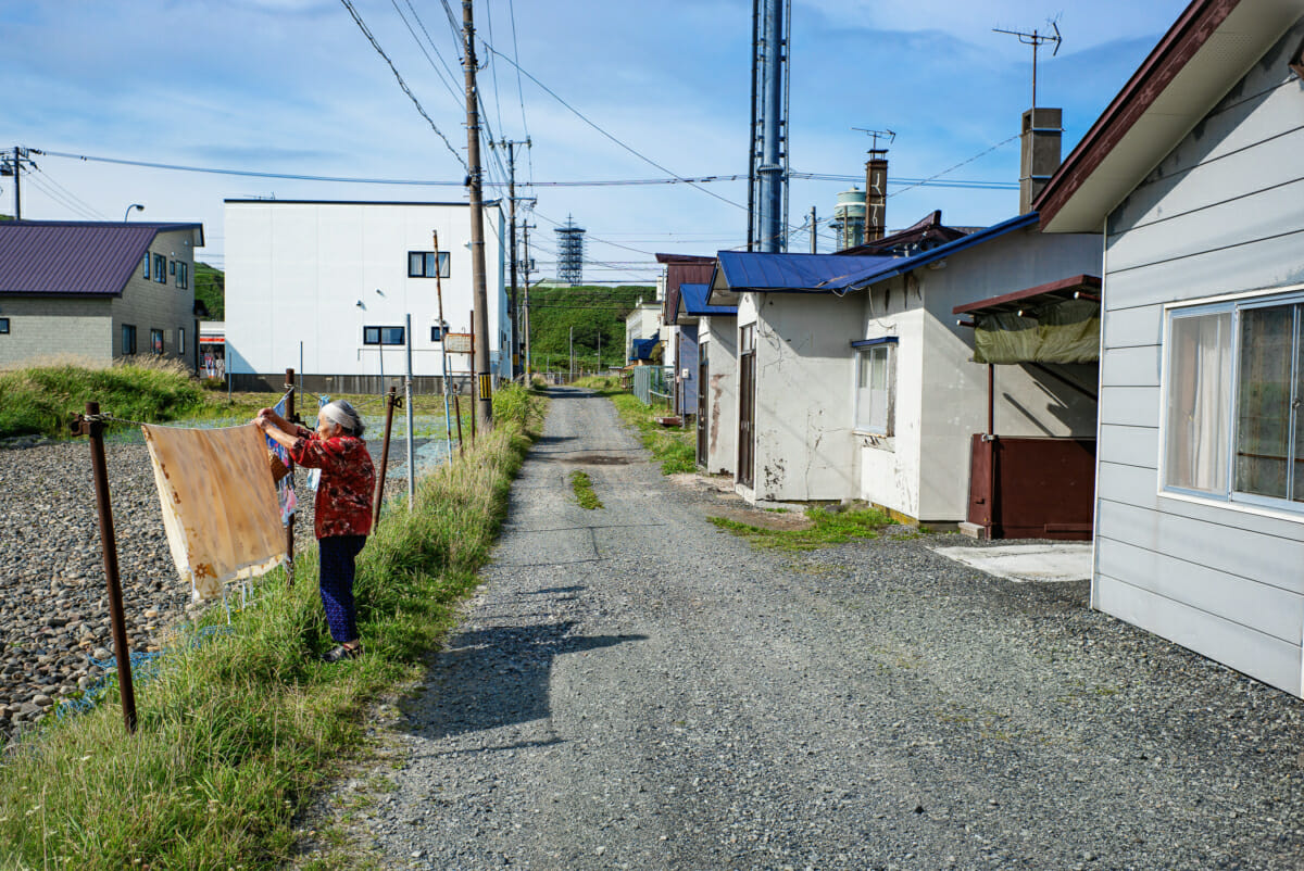 the harsh beauty of Japan's northernmost coastline