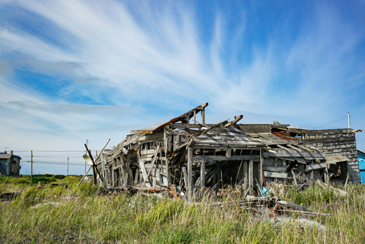 the harsh beauty of Japan's northernmost coastline