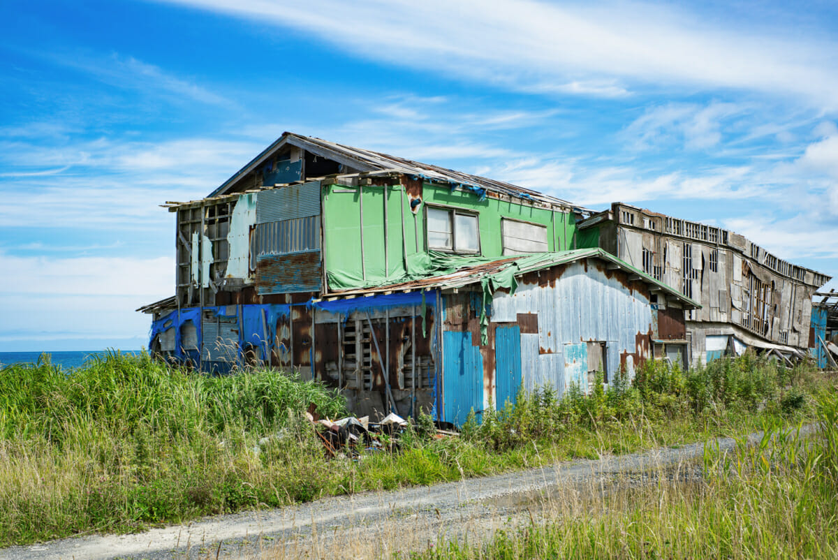 the harsh beauty of Japan's northernmost coastline