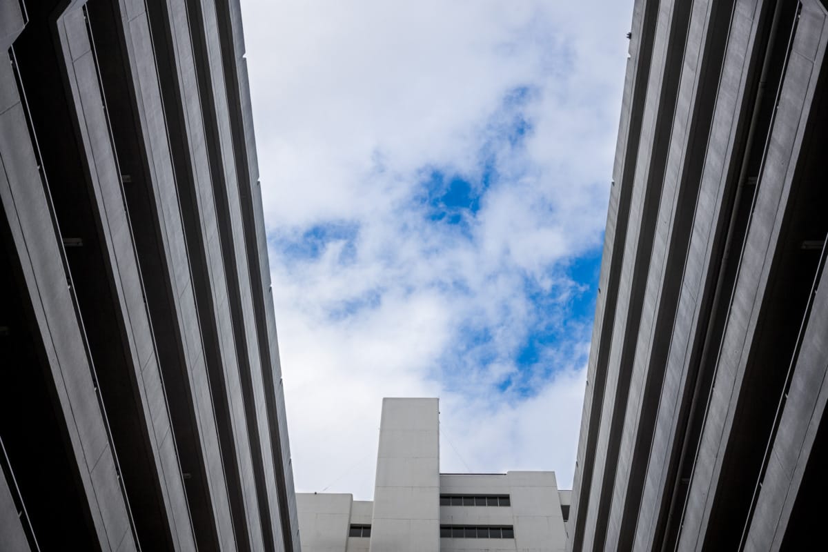 A huge and dated Japanese government housing complex