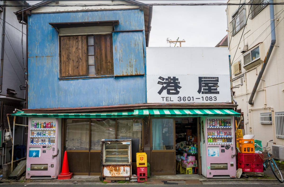 An incredible and crooked old Tokyo shop