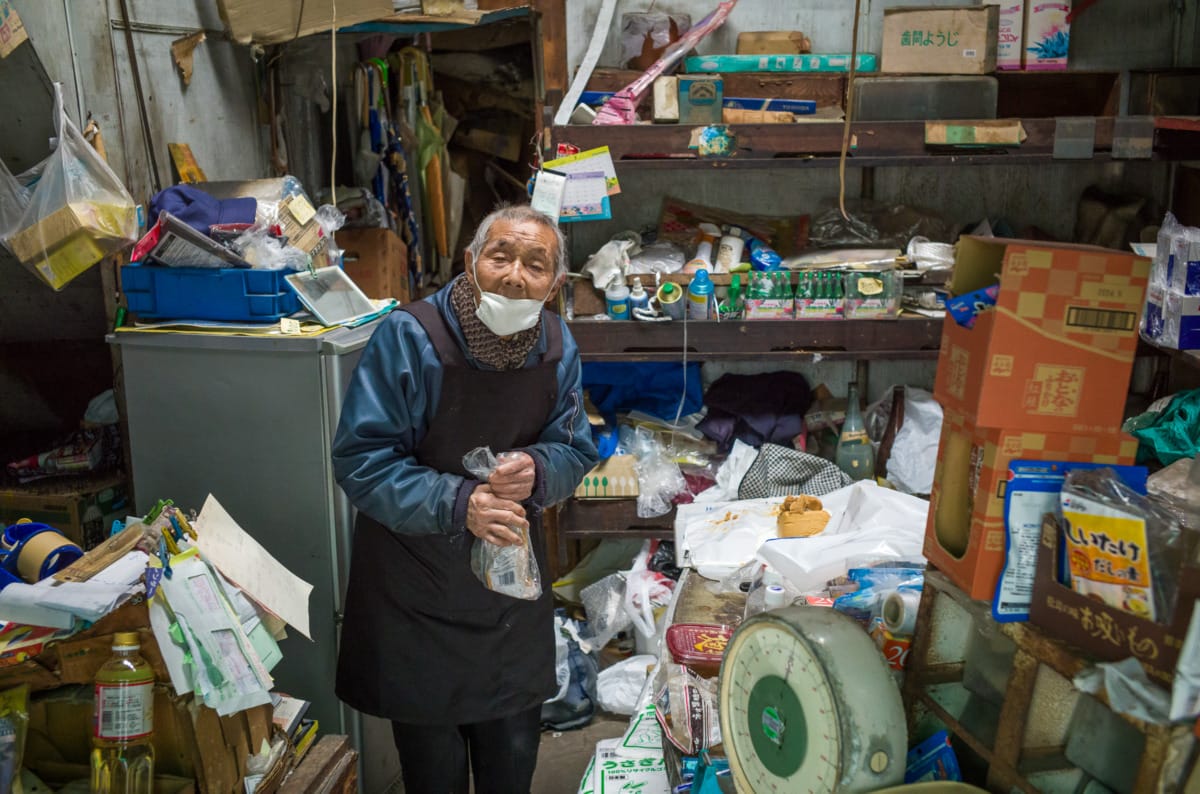 An incredible and crooked old Tokyo shop