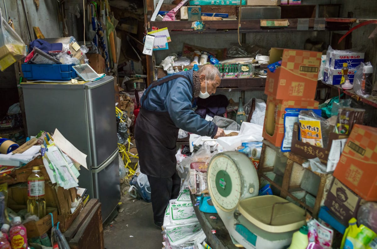 An incredible and crooked old Tokyo shop