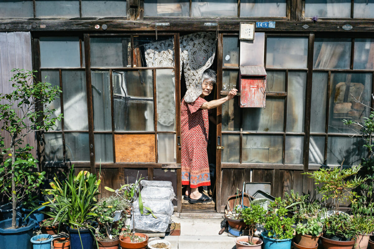 elderly Japanese portrait